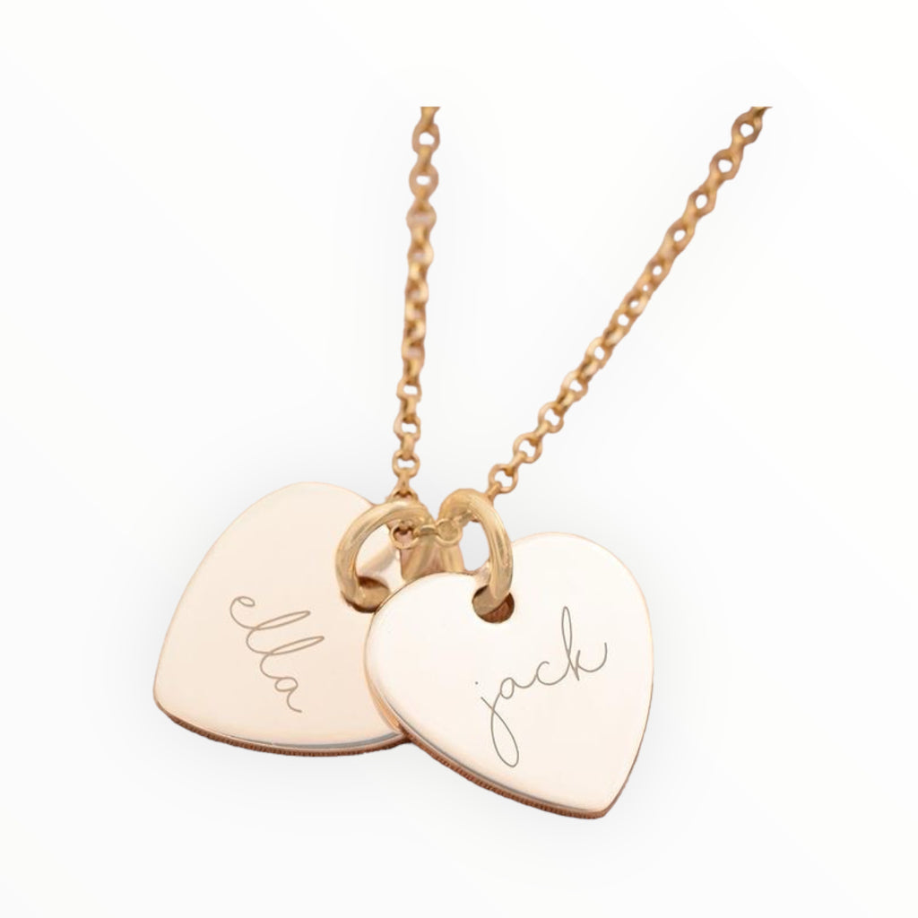 COLLANA CON CUORI A SCELTA PERSONALIZZATI