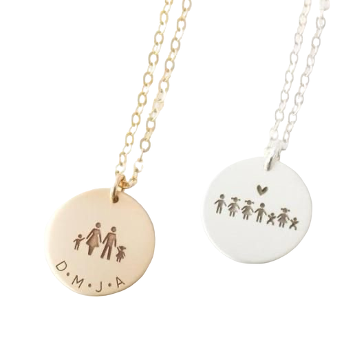 COLLANA FAMILY PERSONALIZZABILE